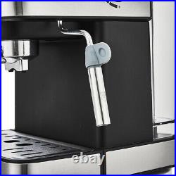 1.6L Coffee Maker 20 Bar Ltalian Espresso Machine Milk Frother for Latte Mocha