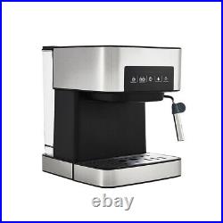 1.6L Semi-automatic Espresso Coffee Machine Maker Built in Milk Steam & Frother