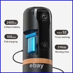 120ml Car Coffee Maker USB Charging Electric Espresso Machine for Travel Camping