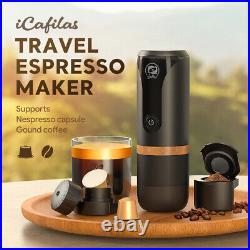 120ml Espresso Coffee Machine Portable Mini Express Coffee Maker for Home Office