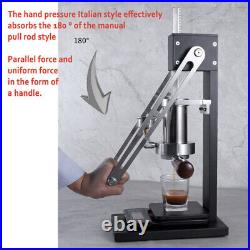 15 Bar Hand Press Italian Coffee Espresso Manual Coffee Maker Push Type Machine
