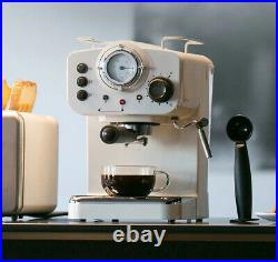 15Bar Espresso Coffee Machine Retro Style Rare Collection Coffee Maker