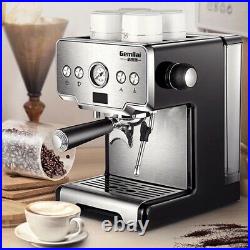 15bar Coffee Maker Espresso maker Semi-Automatic Pump Type Cappuccino Milk Bubbl