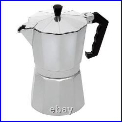2 Cup Continental Espresso Coffee Maker Aluminium Stove Top Percolator Moka Pot