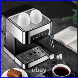 20Bar 220V Semi Automatic Espresso Coffee Maker Machine With Steam Function
