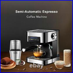 220V Semi-Automatic Coffee Maker 20bar Espresso Machine Coffee Machine 1.6L 850W