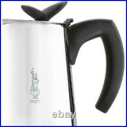 3 x Bialetti Musa Moka Pot Espresso Coffee Maker Stainless Steel 10 Cup