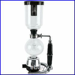 3Pack 5 Cup Vacuum Unique Coffee Tea Espresso Maker Syphon Tabletop GLASS