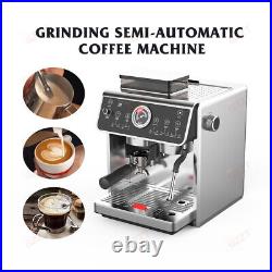 3in1 Semi-Automatic Coffee Machine Espresso Maker 58mm With Frother Coffee Grinder