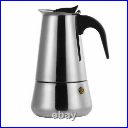 9 Cup Stainless Steel Continental Espresso Coffee Maker Percolator Italian Pot