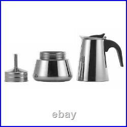 9 Cup Stainless Steel Continental Espresso Coffee Maker Percolator Italian Pot