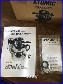 ATOMIC Coffee Cappuccino Espresso Maker BON TRADING SYDNEY MADE IN ITALY