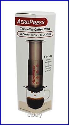 AeroPress Coffee and Espresso Maker Quickly Makes Delicious Coffee Without