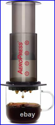 AeroPress Coffee and Espresso Maker Quickly Makes Delicious Without