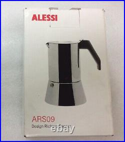 Alessi ARS09, Espresso Coffee Maker By Richard Sapper, Brand New