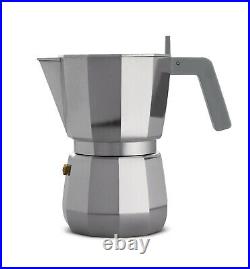 Alessi DC06/9 FM Moka 9 Cup Espresso Coffee Maker David Chipperfield INDUCTION