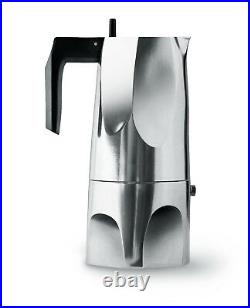 Alessi Ossidiana Espresso Coffee Maker 6 Cup MT18/6