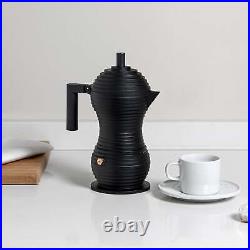 Alessi Pulcina Espresso Coffee Maker, BlackCapacity 6 Cup