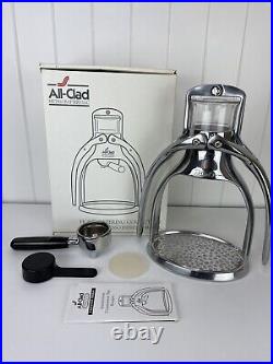 All Clad Presso Manual Espresso Coffee Press Maker Home Catering Collection