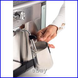 Ariete AR1380 Metal Slim Barista Espresso Coffee Maker Machine and Milk Frother
