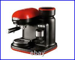 Ariete Red Moderna Espresso Coffee Maker (AR1321) 15 bar pump 0.8L water tank