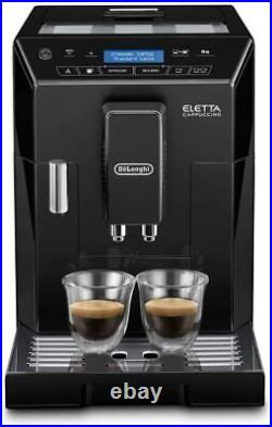 Automatic Coffee Machine De'Longhi Eletta Cappuccino & Espresso Maker BLACK