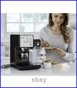 BREVILLE Coffee House One-Touch VCF107 Coffee Machine Black & Chrome