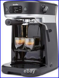 BREVILLE VCF117 All-in-One Coffee House Espresso Coffee Machine Inc Milk Frother