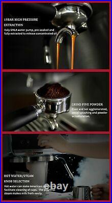 Barista Auto Grinding Bean Coffee Automatic Cappuccino Commercial Espresso Maker