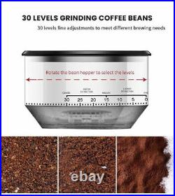 Barista Auto Grinding Bean Coffee Automatic Cappuccino Commercial Espresso Maker