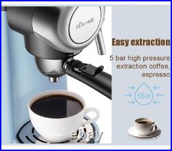 Bear 2IN1 Coffee Machine Household Espresso Latte Cafe Maker Milk Frother 800W