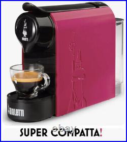 Bialetti CF90 Coffee Maker Espresso, Plastic, Fuchsia 20 BAR The System