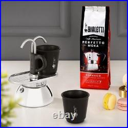 Bialetti Mini Express Induction, Coffee Maker Of Induction 2 Cups 100 ML Black