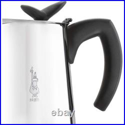 Bialetti Musa 10 Cup Moka Pot Stainless Steel Stovetop Espresso Coffee Maker