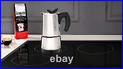 Bialetti Musa Induction, Stainless Steel Stovetop Espresso Coffee Maker, Sui