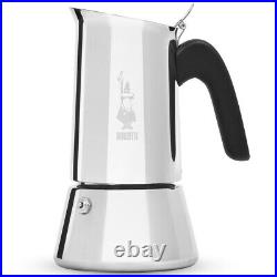 Bialetti Venus Stainless Steel Stovetop Espresso Coffee Maker 10 Cup