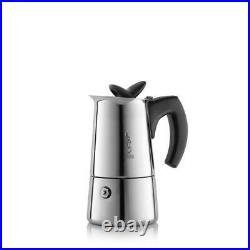 Bialetti espresso maker Musa 10 T induction espresso stainless steel silver 4