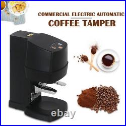 Black 58MM Electric Automatic Coffee Tamper AU Plug Plastic+Stainless Steel 240V