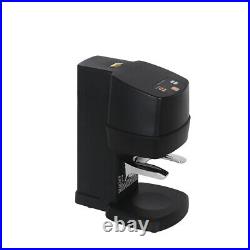 Black 58MM Electric Automatic Coffee Tamper AU Plug Plastic+Stainless Steel 240V