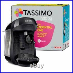 Bosch TAS1002 Tassimo Happy Coffee Maker Pods Brewer 1400 W, 23.7oz