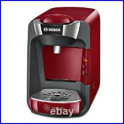 Bosch TAS3203 Tassimo Suny Coffee Maker Brewer Automatic Of Capsules Red