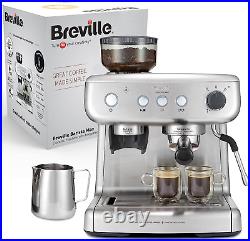 Breville Barista Max Espresso Machine Latte & Cappuccino Coffee Maker with Int