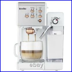 Breville Curve VCF108 One Touch Easy Measure Coffee Maker Machine White RRP£199
