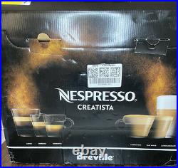 Breville Nespresso Creatista Espresso and Coffee Maker BNE600RCH Royal