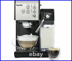Breville One Touch Coffee Machine Cappuccino Maker In Black RRP £299