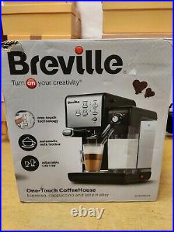 Breville One-Touch CoffeeHouse Coffee Machine Espresso, Cappuccino, Latte Maker
