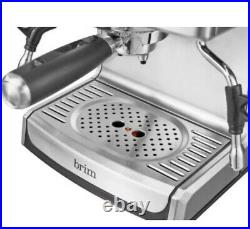 Brim 19 Bar Espresso Maker, Stainless Steel and Black 50019 BNIB