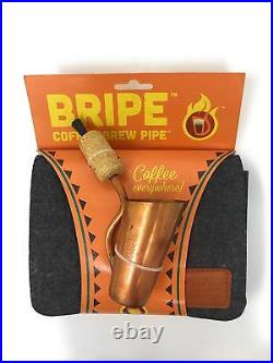 Bripe Coffee Brew Pipe Kit, Portable Espresso or Tea Maker for Traveling, Torch