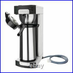 Buffalo Airpot Filter Coffee Maker Silver Stainless Steel Auto / Manual 230V