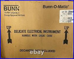 Bunn VP17-3 Commercial Restaurant Pour-Over Coffee Maker Brewer 3 Warmers NSF